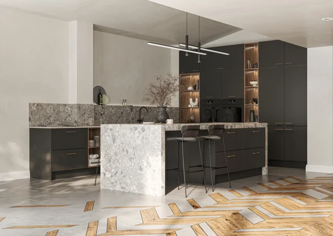 Slab kitchen inspiration
